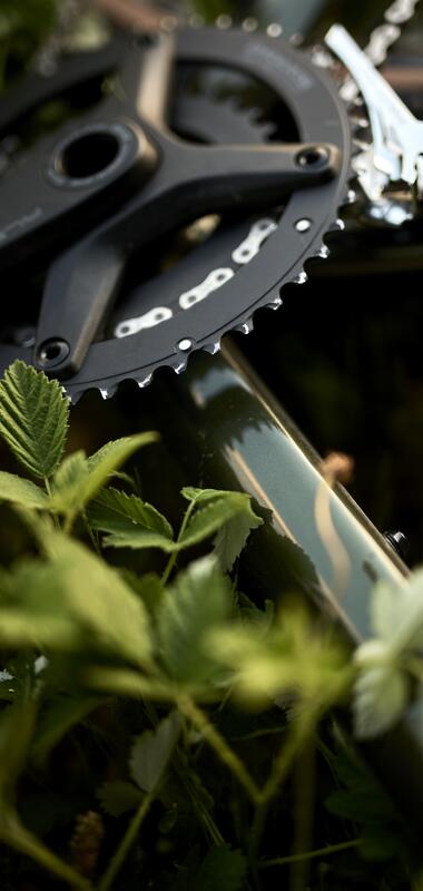 Radfahren am Zweifelberg, Kraichgau-Stromberg, Baden-Württemberg in Deutschland