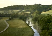 Jagsttal in Gerabronn, Baden-Württemberger, Deutschland