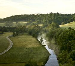 Jagsttal in Gerabronn, Baden-Württemberger, Deutschland