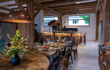 Ferienhaus Guck in den Stall bei Rot am See: Wohnbereich | © Hohenlohe + Schwäbisch Hall Tourismus e. V.