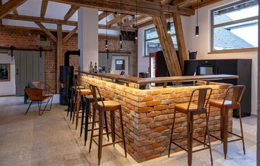 Ferienhaus Guck in den Stall bei Rot am See: Wohnbereich | © Hohenlohe + Schwäbisch Hall Tourismus e. V.