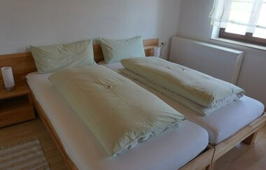 Ferienhof Bohn in Frankenhardt: Schlafzimmer | © Hohenlohe Schwäbisch Hall