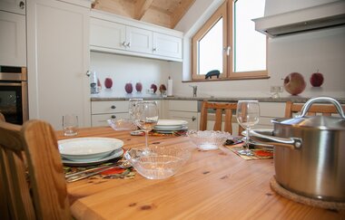 Ferienwohnung Im Dorf in Michelbach: Küche | © Hohenlohe Schwäbisch Hall