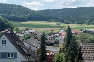 Blick von der Ferienwohnung Morretalblick in die Umgebung | © Ferienwohnung Morretalblick
