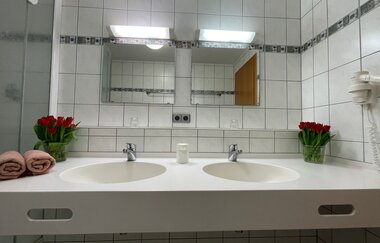 Hotel-Gasthof-Löwen in Mainhardt: Badezimmer | © Hohenlohe Schwäbisch Hall