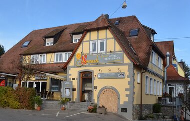 Hotel-Restaurant Sonneck in Schwäbisch Hall: Außenansicht | © Hotel-Restaurant Sonneck