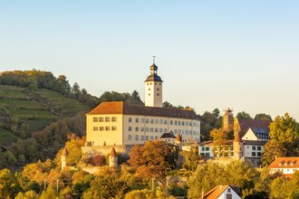 Schloss Horneck Außenansicht | Gundelsheim | HeilbronnerLand | © Hotel Schloss Horneck