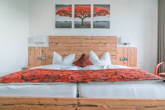 Sonne Hotel Garni - Doppelzimmer | Bad Friedrichshall | HeilbronnerLand | © Sonne Hotel Garni
