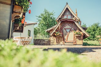 Hexenhäuschen auf dem Weingut Koppenhöfer | Löwenstein-Rittelhof | Weinsberger Tal | © Tourismus im Weinsberger Tal e.V.