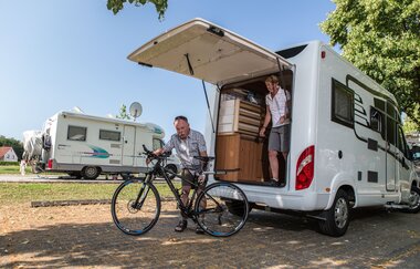 Wohnmobil-Stellplätze HeilbronnerLand - ein dichtes Netz vom 5-Sterne Campingpark bis zum "Urlaub auf dem Winzerhof" | © TG Heilbronner Land
