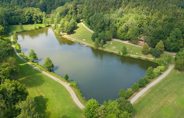 Naturbadesee Tiroler See, Forchtenberg | © Touristikgemeinschaft Hohenlohe e.V. | Andi Schmid