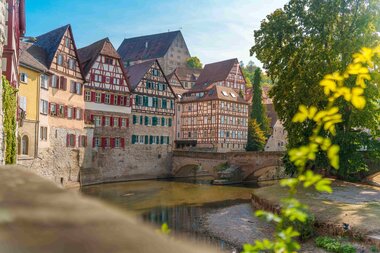 Fachwerkhäuser am Kocher | © Michael Kühneisen | CC BY