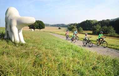 Skulpturenradweg/ Odenwald | © Touristikgemeinschaft Odenwald e.V.