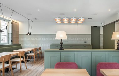 Altes Bräuhaus in Gaildorf: Innenansicht Restaurant