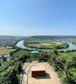 Aussichtsplattform Käsbergkanzel | © Gemeinde Mundelsheim
