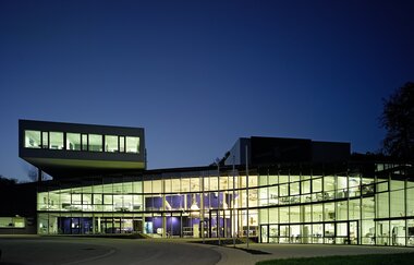 Eingangsbereich DLR-Forum Lampoldshausen | HeilbronnerLand
