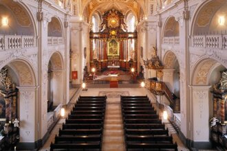 Altarraum der Basilika in Waldürn | © Stadt Walldürn