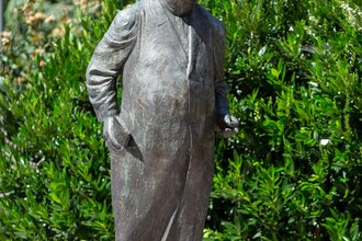 Bronzestatue Theodor Heuss | © Stadt Brackenheim | Claudia Fy