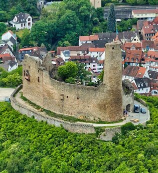 Burgruine Windeck | © Landratsamt Rhein-Neckar-Kreis | Florian Trykowski