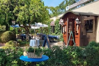 Eingang Café Römersee | © Café Römersee