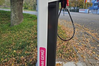 Radservice-Punkt in Ingelfingen mit Werkzeug | © Touristikgemeinschaft Hohenlohe e. V. | Landratsamt Hohenlohekreis