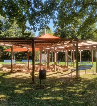 Erlebnisspielplatz Untere Leberklinge | © TOURISMUS REGION WERTHEIM GmbH
