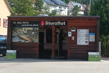 Flutpavillon Braunsbach | © Hohenlohe + Schwäbisch Hall Tourismus e. V.