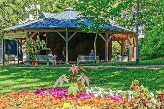Gradierpavillon im Kurpark | © Kurverwaltung