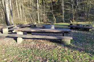 Grillplatz und Naturspielplatz an der Schmerach | © Hohenlohe Schwäbisch Hall