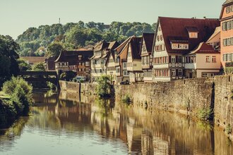Schwäbisch Hall Ansicht von Henkersbrücke | © Arbeitsgemeinschaft Kocher-Jagst-Radweg
