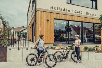 RadServiceStation | Hofcafé Ehrenfeld | HeilbronnerLand | © Touristikgemeinschaft HeilbronnerLand