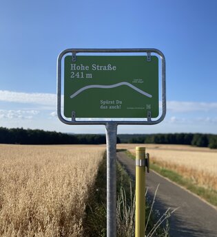 Passbeschilderung Hohe Straße | Östringen