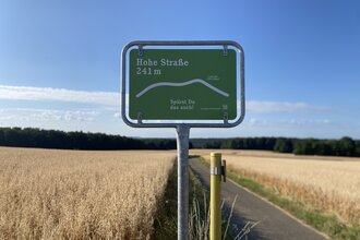 Passbeschilderung Hohe Straße | Östringen