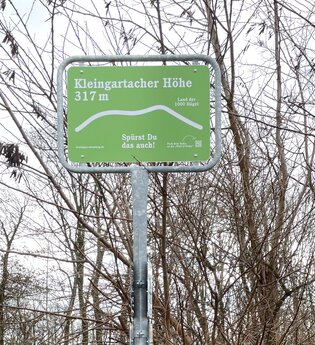 Hügel-Pass "Kleingartacher Höhe"