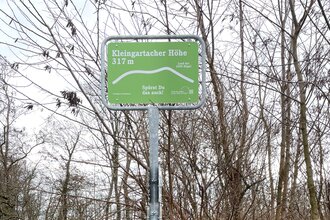 Hügel-Pass "Kleingartacher Höhe"