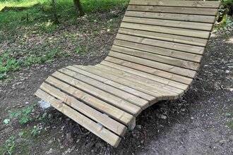 Hügel-Sofa bei Östringen - am Naturerlebnispfad