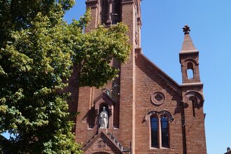 Katholische Pfarrkirche St. Johannes Nepomuk Neckargemünd-Altstadt | © Stadt Neckargemünd