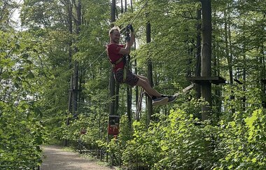 Element Bartaffe | © Kletterwald Rothenburg ob der Tauber