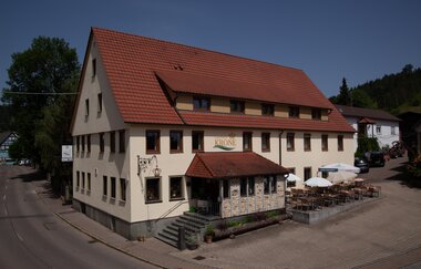Krone Fichtenberg | RadServiceStation | © Hohenlohe + Schwäbisch Hall Tourismus e. V.