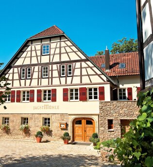 Landgasthof & Hotel Jagstmühle | RadServiceStation | © Touristikgemeinschaft Hohenlohe e. V. | Landgasthof & Hotel Jagstmühle, Mulfingen