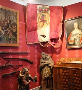 Ausstellungsstücke der wundersamen Sammlung von Langbein