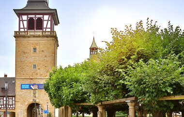 Historische Lindenanlage mit Torturm | Neuenstadt am Kocher | HeilbronnerLand