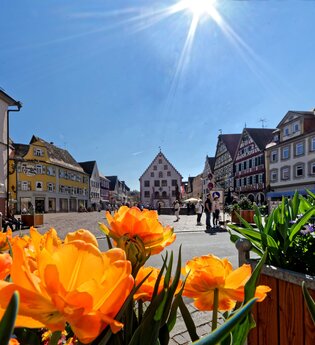 Marktplatz Bad Mergentheim | © Holer Schmitt