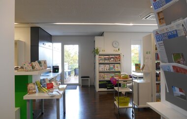 Medienwelt Neckarwestheim | Bücherei & RadServiceStation | HeilbronnerLand | © Medienwelt Neckarwestheim