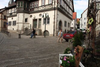 Rathaus Grünsfeld | © Peter Frischmuth / Tourismusverband "Liebliches Taubertal"