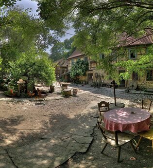 Raußmühle Eppingen, Innenhof, Stadt Eppingen