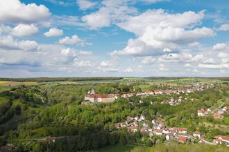 Bartenstein mit Ettenhausen und Schloss | © Hohenlohe Schwäbisch Hall | Rolf Grübel