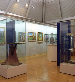 Blick in den Zentralraum | Siebenbürgisches Museum | Gundelsheim | HeilbronnerLand | © Siebenbürgisches Museum