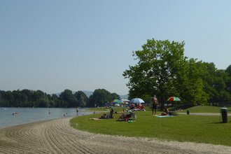 Strandbad Waidsee in Weinheim | © Beate Otto