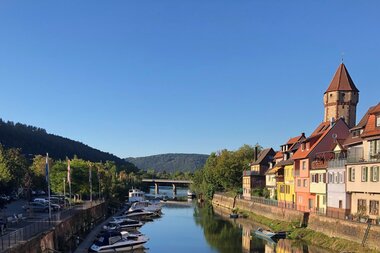Bootshafen an der Tauber in Wertheim | © TOURISMUS REGION WERTHEIM
